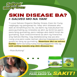 NEW SALVEO BARLEY GRASS TRIAL PACK FROM 60 GRAMS NOW 80 GRAMS