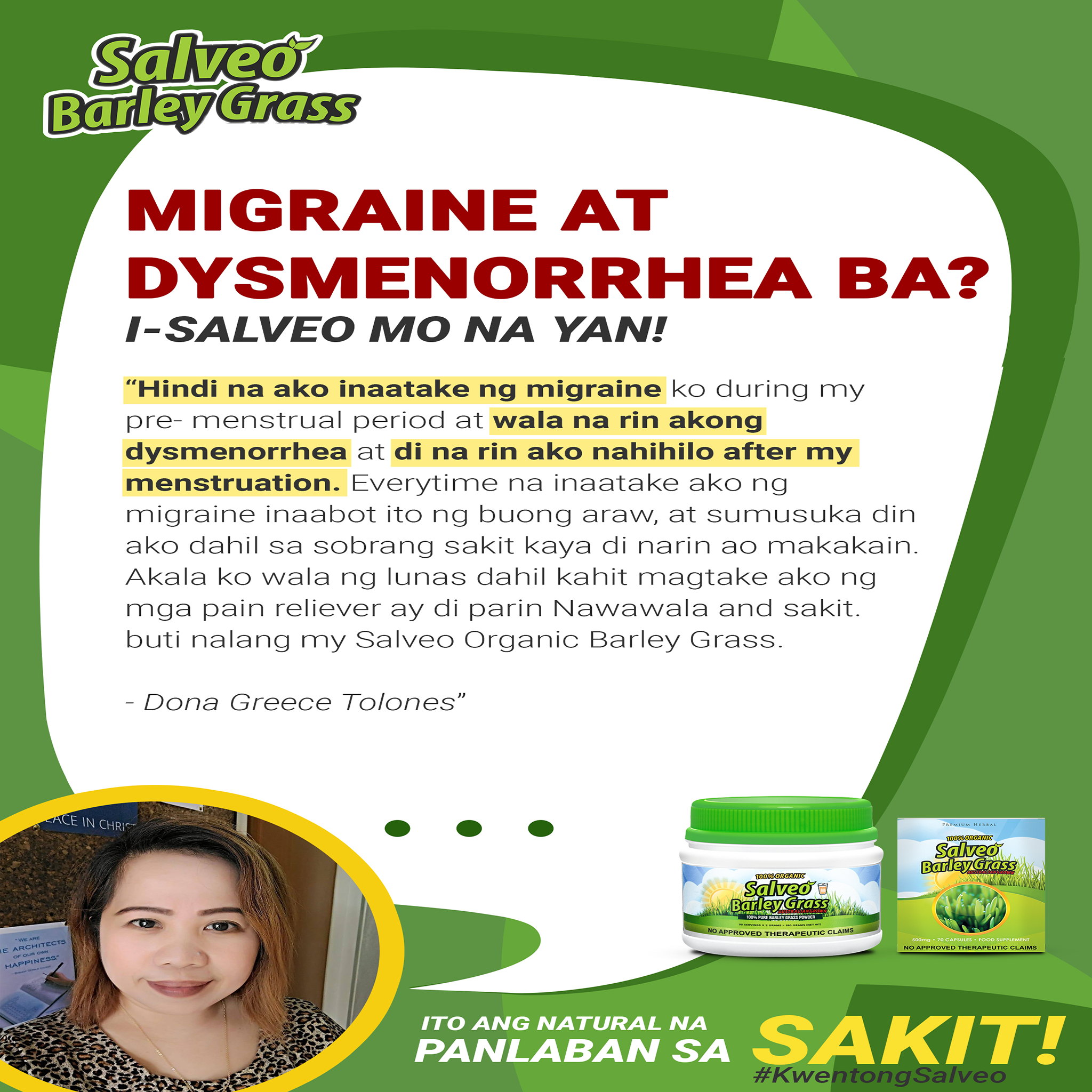 NEW SALVEO BARLEY GRASS TRIAL PACK FROM 60 GRAMS NOW 80 GRAMS